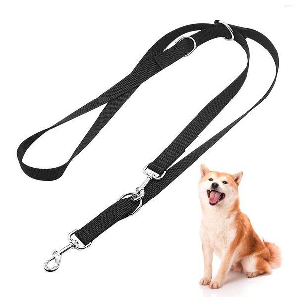 Collares para perros Premium Nylon Lavable Gatos Manos libres Fácil de sostener Entrenamiento Cómodo Cachorros de larga duración Correa estable multifuncional