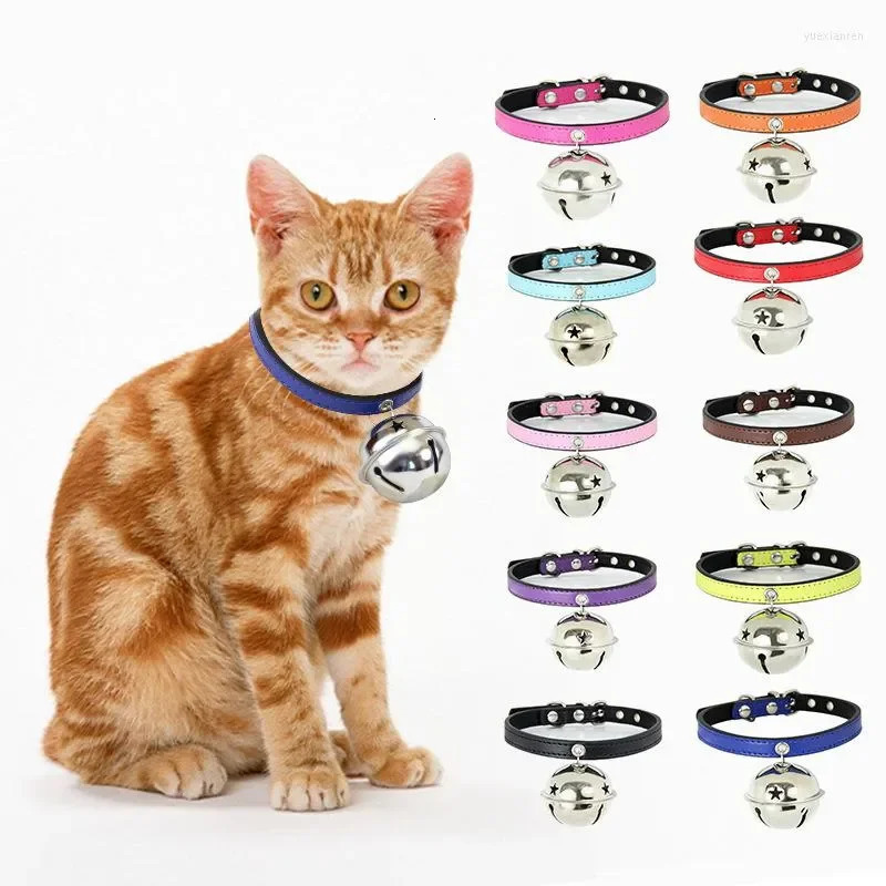 Collares para perros Pu Productos para mascotas Collar para gatos Venta al por mayor Correa de estilo europeo y americano personalizada 240229