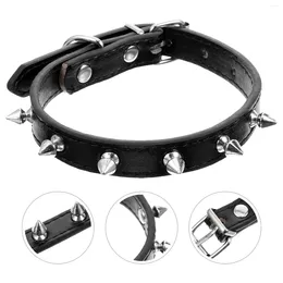 Collares para perros collar collar mascota durable remacha suministros de cuerda para caminar pico para perros picos ajustables