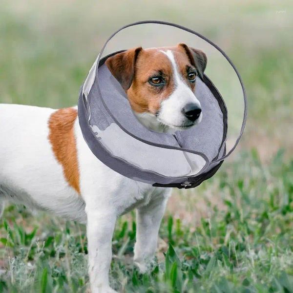 Collares para perros recuperan las salidas del cuello cono protector del cuello del gato suave con protectores antilamer mejorados Kit para prevenir mordeduras de salud