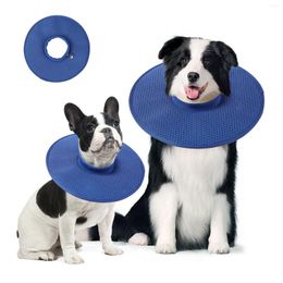 Halsbanden Herstelhalsband voor kleine, middelgrote en grote honden Anti-bijt-likwond Verstelbare ademende E-halsband Accessoires voor huisdierverzorging