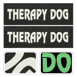 Colliers de chien Sticker Autocollant Vest Patch Professional Strap Pet Reflective Tag Huisse