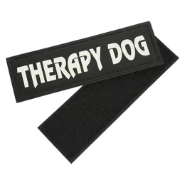 Colliers de chien Autocollant Sticker Vest Patch amovible Tag Reflective Tops Tops Supply Pet Decor Professional Wester-Resistant Tampon