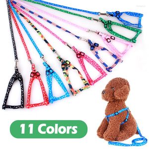 Hondenkragen klein harnas en riem ingesteld voor katten puppy quick release York chihuahua groothandel drop -accessoires