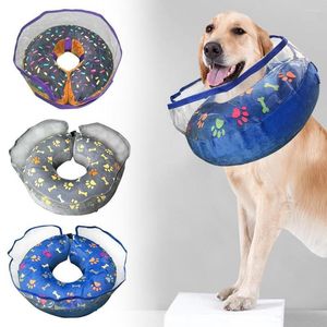 Hondenkragen zachte e-collar huisdier puppy kegel opblaasbare donut kraag voor s-l honden na anti licki b3j7