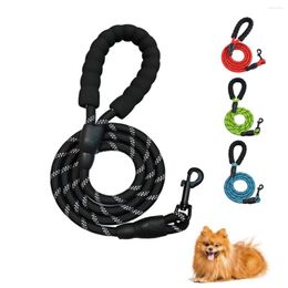 Colliers de chien Strong Pet Nylon Laish Lènes Walking Cat Supplies Harness Drag Pull Tow Town Golden Retriever Accessoires