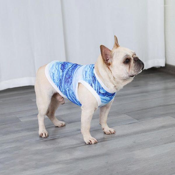 Colliers pour chiens, chemises de Protection solaire, vêtements rafraîchissants pour animaux de compagnie, gilet plus frais, tenue en tissu