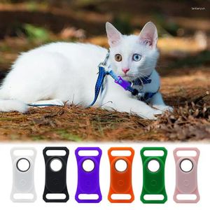 Dispositif de suivi de colliers de chien, housse de protection en Silicone souple, étui de recherche pour support de collier d'animal de compagnie GPS