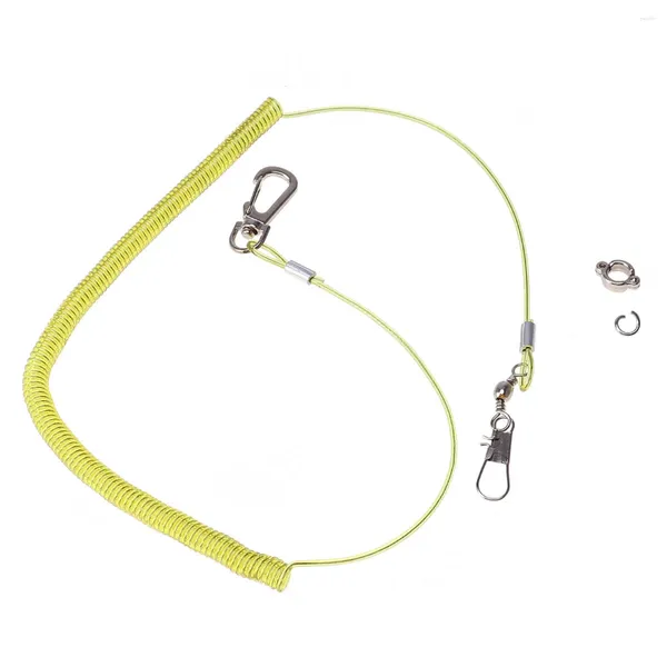 Collares para perros, cuerda de entrenamiento, correa elástica para pájaros, arnés volador antimordedura, cuerda para tienda, entrenamiento de loros, anillo de 5 garras ( )