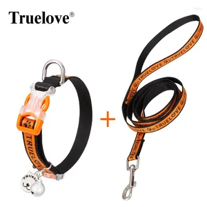 Halsbanden TRUELOVE Puppyhalsband en riem set voor dagelijks buiten wandelen Hardlooptraining Extra kleine jongens meisjes honden katten huisdieren TLC5311