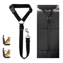 Colliers universels pratiques pour chiens, produits pratiques pour animaux de compagnie, sécurité réglable pour chat, ceinture de sécurité de voiture, harnais, laisse pour chiot, Clip de voyage, sangles