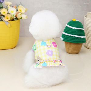 Colliers pour chiens, gilet, harnais de poitrine pour animaux de compagnie, jupe, vêtements de marche, accessoires d'extérieur, Yorkshire, chat, chiot, produit pour petits chiens, été