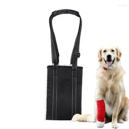 Colliers de chien aide à la marche pour le harnais d'élingue des chiens, les jambes arrière soutiennent la sangle d'assistance animale élargie élargie blessée et handicapée