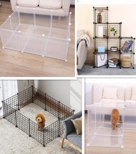 Hond Hekken Huisdier Box DIY Dier Kat Krat Grot Multifunctioneel Slapen Spelen Kennel konijnen cavia Kooi LJ2012016290503