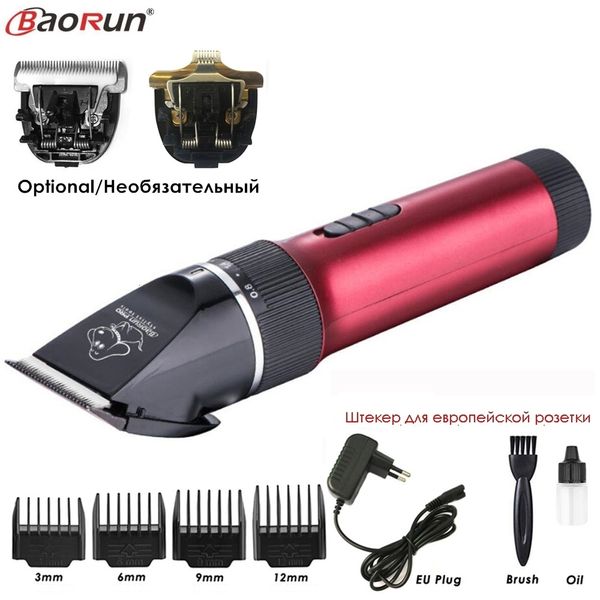 Peluquería canina BaoRun P6 Cortadora de pelo profesional para perros Recargable Pet Cat Grooming Clipper Shaver Cortadoras eléctricas de bajo ruido Máquina de corte de pelo 230719