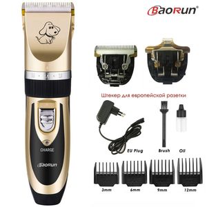 Peluquería canina BaoRun Profesional Electric Pet Dog Hair Trimmer Recargable Animal Grooming Clippers Cat Shaver Haitcut Machine 110-240V AC 230719