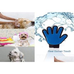 Hondenverzorging Handschoen voor huisdieren Ontharingshandschoenen voor katten Ontharingsborstel Kammen voor paarden Mas-benodigdheden Accessoies2831084 Drop Delivery Home Gard Dhp2J