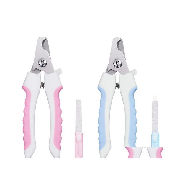 Toilettage de chien Pet Nail Clipper Ciseaux Chien Chat Toe Claw Clippers Tondeuse Outils de toilettage pour animaux Fournitures 2844 T2 Drop Delivery H Dhok7