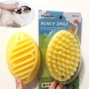 Higiene para cães, produtos para animais de estimação, para gatos, escova de massagem, pentes, limpador, depilação, escovas, escovas, ferramentas de lavagem, cerdas macias, suaves, de silicone, 230628