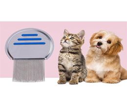 Hondenverzuilend terminator Lice Comb Professionele roestvrijstalen luis Effectief ontdoen voor hoofdlicipers Behandeling Haar Verwijdert NIT1001592