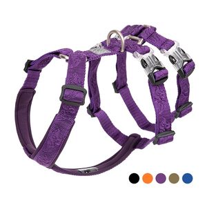 Harnais pour chien Double H réglable chien gilet formation évasion-preuve ceinture pour animaux de compagnie sécurité course marche chiens sangle harnais doux