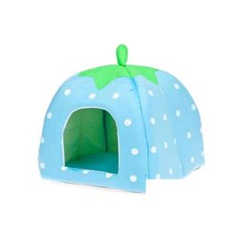 Dog Houses Kennels Accessoires 2014 Date Mignon Belle Doux Super Cool Éponge Stberry Pet Chat Maison Lit 1Pcslot Drop Livraison Maison Gar Dhoto