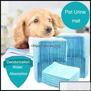 Hondenhuizen kennels accessoires Pet Cat Diaper Super absorberende huistrainingskussens voor puppy's polymeer sneller droge gezonde matten GROTES DHRFT