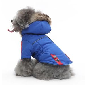 Vestes pour chiens pour l'hiver Veste chaude à sweat à sweat froid Chiens avec des vêtements de doublure en polaire 231222
