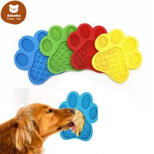 Tapis de bain pour chien avec ventouse pour friandises, soulagement de l'anxiété, toilettage, dressage d'animaux zz