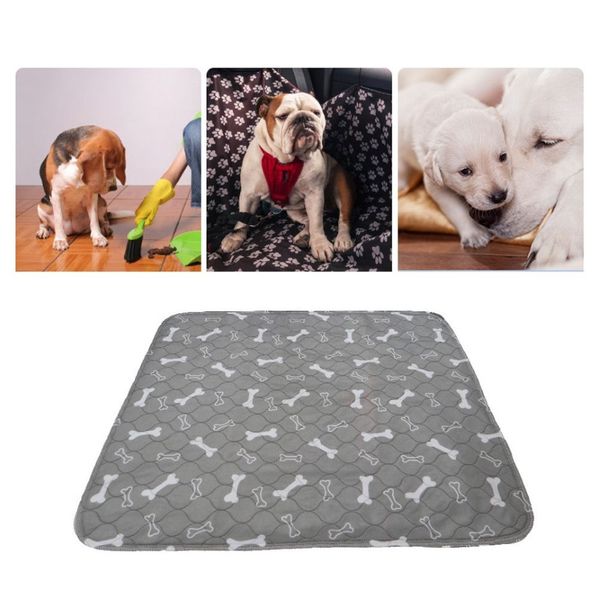 Tapis imperméable et réutilisable pour chien, tapis de lit pour chien, coussin d'urine, entraînement des animaux, voyage, pipi pour chiot, tapis à absorption rapide, Rug252t