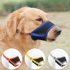 Chiot de bouche de chien et grand chien Antibarking Antibrating Anti-Biting Mesh Breathable Soft Pet Muzzles Muzzles