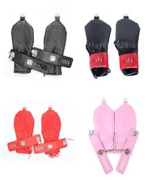 Gants de paume pour chien, mitaines verrouillables de retenue, menottes, poignets, Cosplay, jeu de rôle R974236066