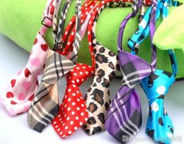 Collier de cravate pour chien et chat, 120 pièces, couleurs mélangées, différentes couleurs, 3941209