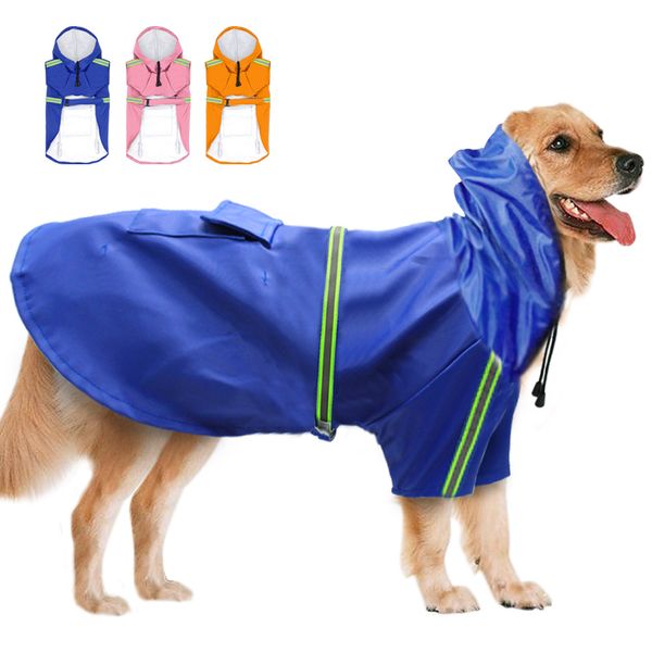 Vestes de pluie imperméables de vêtements pour chiens étanches