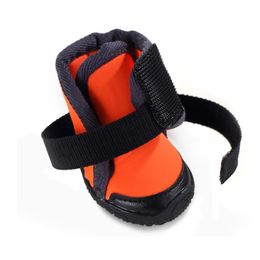 Chaussures pour chiens Bottes de chien de sport extérieur imperméable pour petits chiens moyens de randonnée professionnelle monte