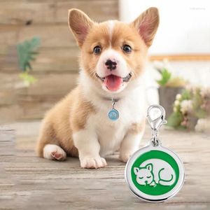 Dog Tag Drip Glue Coloré Métal Chat Marque Laser Sculpté Logo Personnalisé Pet ID Famille Perte Prévention Carte Identité Pendentif