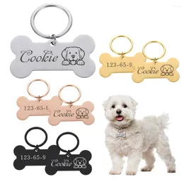 Etiqueta de perro grabada, ID de gato, nombre personalizado, grabado gratis, Collar con colgante personalizado para Collar de mascota, accesorio para cachorro