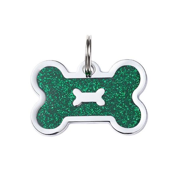 Etiqueta para perro, grabado de tarjeta de identificación, identificación de etiqueta de identificación de perro antipérdida, nombre personalizado para mascota, collar para cachorro, etiquetas de hueso para gato, suministros, entrega directa Ho Dhe3H