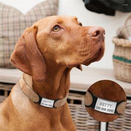 Étiquette de chien en Silicone, collier personnalisé coulissant sur carte d'identification vierge en acier inoxydable pour animaux de compagnie avec Logo Laser personnalisé