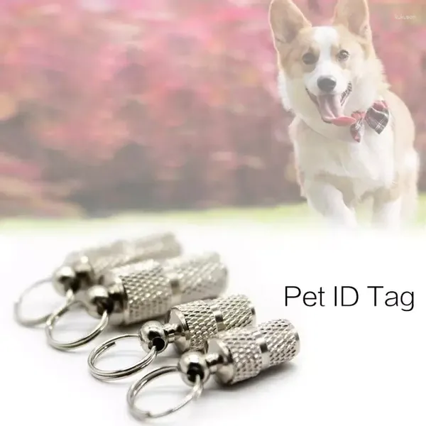 Dog Tag Toys Pet Cat Id pour chiens chats anti-nom perdu étiquette d'adresse identité