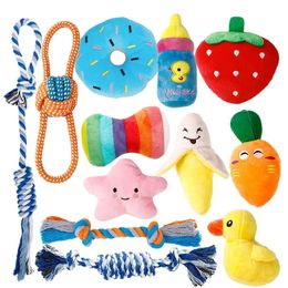 Jouets pour chiens à mâcher 12 pièces/lot grands ensembles de jouets pour chiens jouets en corde à mâcher pour chien jouet à mâcher pour chien dents en plein air jouet propre pour gros chiens Juguete Para Perros 231030