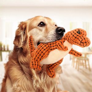 Juguetes para perros Masticables 1 pieza Gatos y perros Mascota Dinosaurio de peluche Interactivo Masticar Suministros de relleno 230818