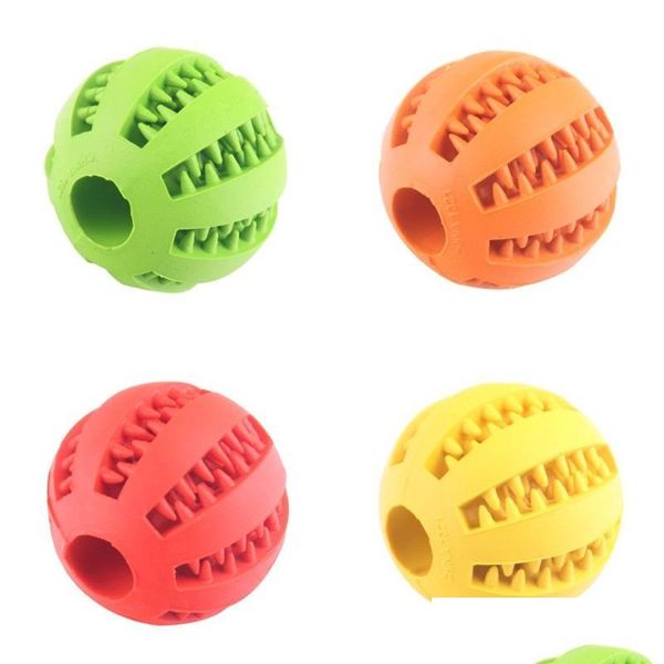 Jouets Pour Chiens À Mâcher Se Brosser Les Dents Balles Boule Molaire Sile Snap Chew Cli Aliments Chat Jouets Creux Chien Fournitures Sphère Animale 7 3BG C2 Drop D Dhdr0