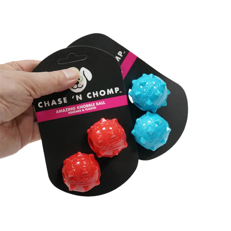 Dog Toys Chews CAITEC Dog Toys Mini Squeaking Ball Soft Floatable Springy Great for Tossing and Chasing for Mini or Small Dogs 231212