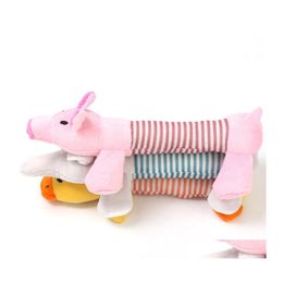 Hondenspeelgoed Chews Dog Plush Toys Puppy Pet Toy Chews Squeaky Duck Elephant Mtiple Styles Mooie 3 9LC F1 Drop Delivery Home Garden Sup Dhcnk