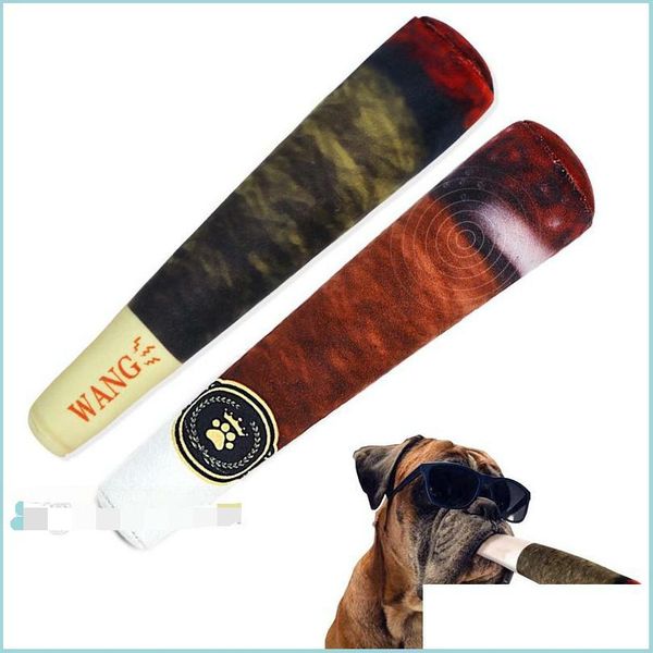 Jouets pour chiens à mâcher jouets pour chiens drôles en peluche chiens grinçants jouet pour moyen petit grand boîte d'écorce chiot jouet Doobie Pitbl Cool Doggy Stuff B Otacx