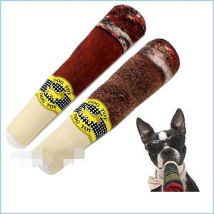 Juguetes para perros Mastica Juguete divertido para perros de peluche con sonido chirriante interactivo y suavidad rellena de algodón para cachorros pequeños, medianos y grandes Perros F Dh2Et