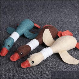 Hondenspeelgoed Chews Goose Sounder Bird Toy Dogs Cats Pets Accessoires Drop Ship 360030 Delivery Home Garden Pet Supplies OTPZM