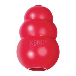 Giochi per cani mastica KONG Classico giocattolo da masticare in gomma naturale per la dentizione con il tuo dolcetto a scelta XSXXL 230925