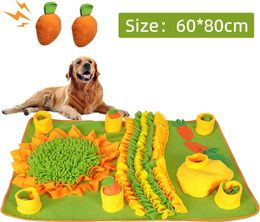 Jouets pour chiens à mâcher grands chiens tapis à renifler fuite pour animaux de compagnie tapis Anti-étouffement tapis de formation pour chien couverture de travail du nez jouet pour animaux de compagnie ralentissant l'alimentation tapis d'intelligence 231030